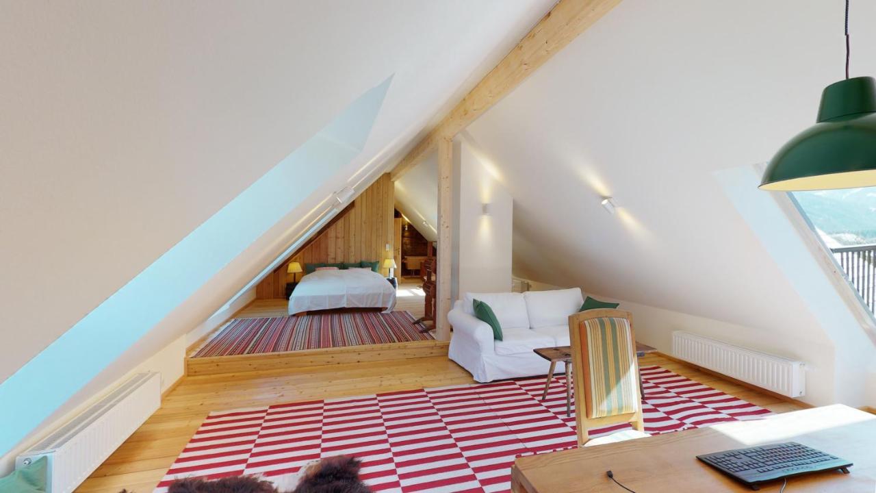 Charmante Gaestewohnung In Altem Bauernhaus In Alpiner Alleinlage Stanz Im Murztal Eksteriør bilde