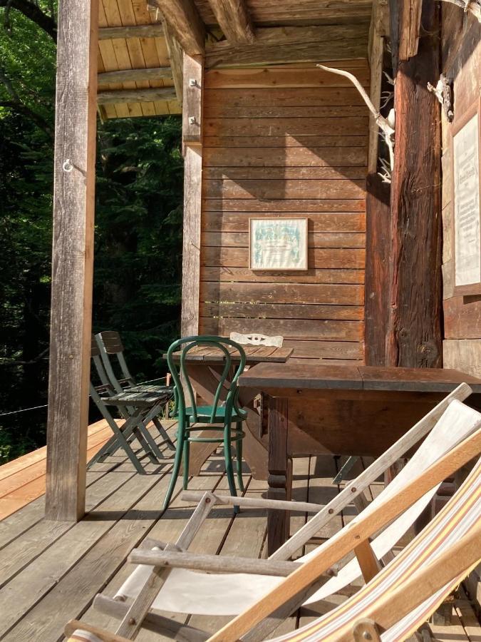 Charmante Gaestewohnung In Altem Bauernhaus In Alpiner Alleinlage Stanz Im Murztal Eksteriør bilde