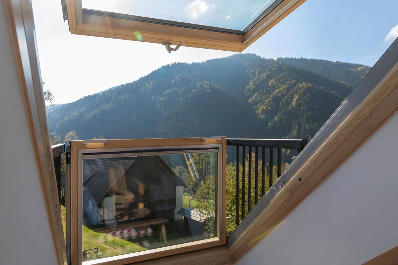 Charmante Gaestewohnung In Altem Bauernhaus In Alpiner Alleinlage Stanz Im Murztal Eksteriør bilde