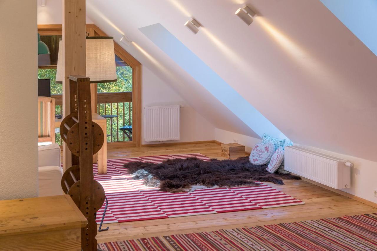 Charmante Gaestewohnung In Altem Bauernhaus In Alpiner Alleinlage Stanz Im Murztal Eksteriør bilde
