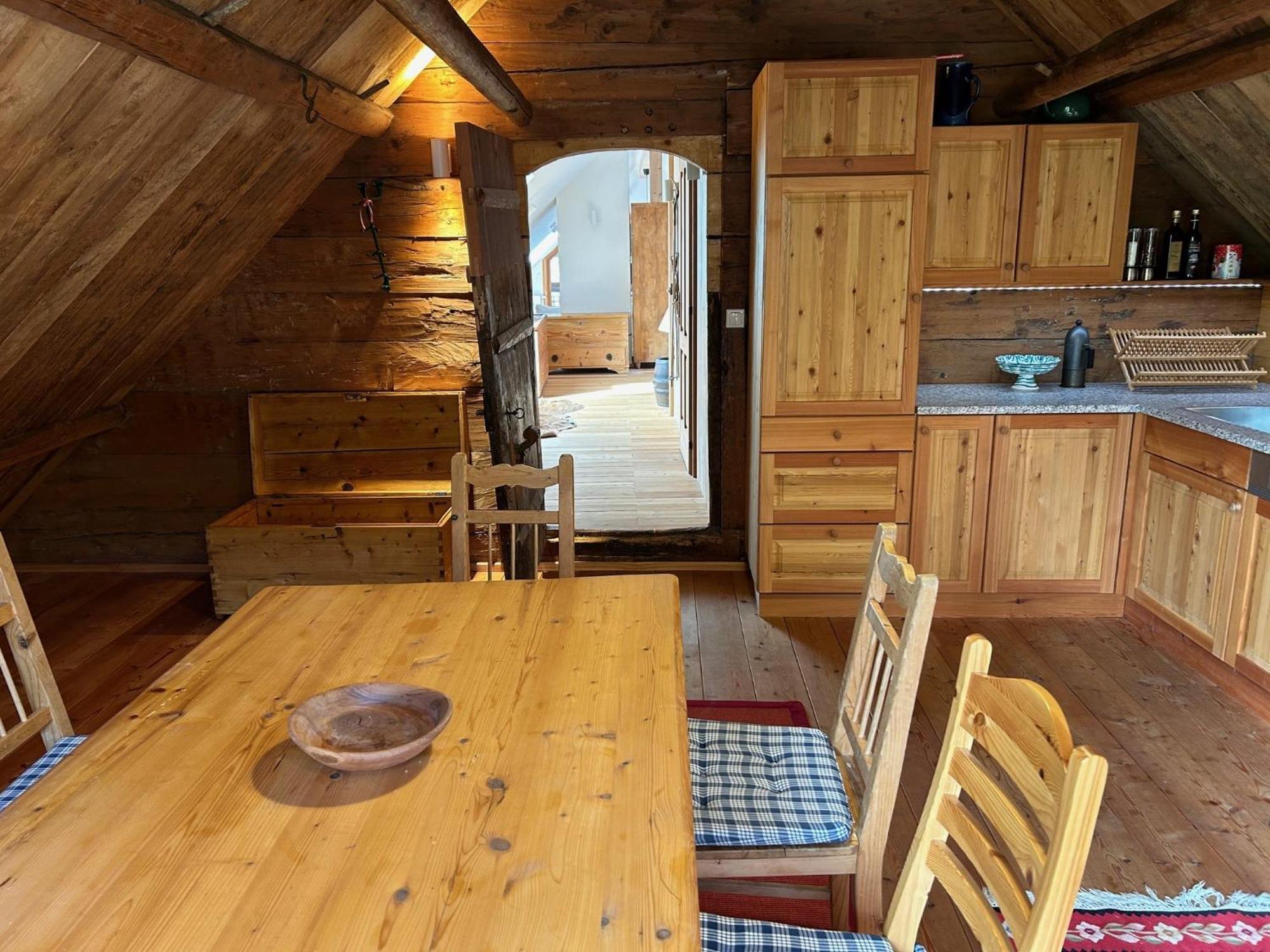 Charmante Gaestewohnung In Altem Bauernhaus In Alpiner Alleinlage Stanz Im Murztal Eksteriør bilde